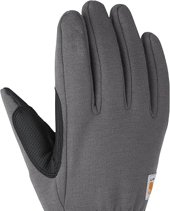 Carhartt Men's Wind Fighter Thermal-Lined Fleece Touch-Sensitive Knit Cuff Glove