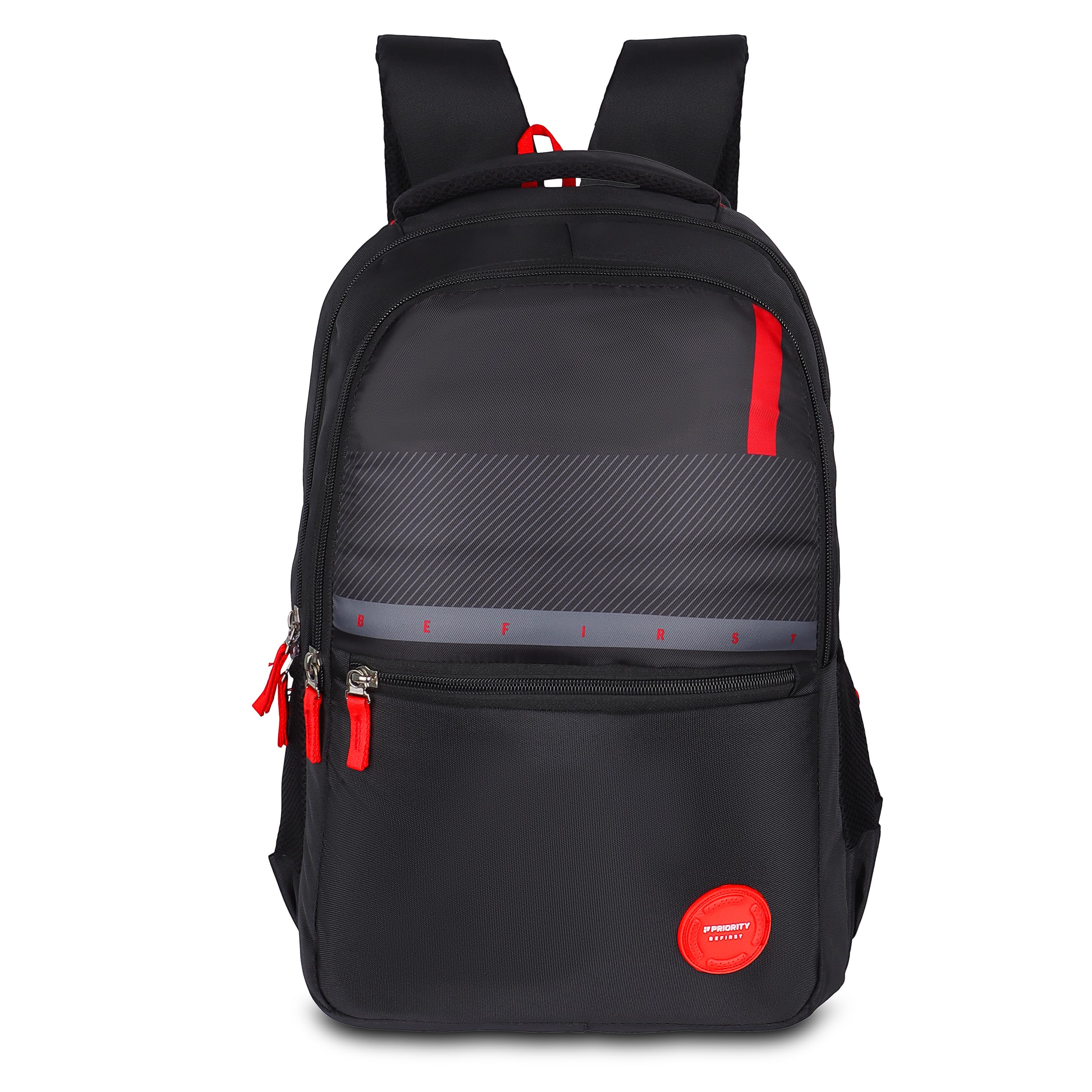 Incredible 001 Polyester 36 litres Black College Backpack For Boys & Girls|Casual Backpack For Men & Women|Office Backpack For Unisex (19 Inch|Large) - INV26453-image-6