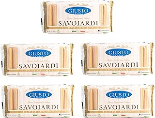 Giusto Sapore Savoiardi Ladyfingers - 1000g - 5 pack - Imported from Ita...