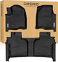 Vista 7 de Alfombrilla de Cama de Camión oEdRo Compatible con Chevrolet Silverado/GMC Sierra 1500 2019-2025 5.8FT, Forro de Cama de Pickup Todo Clima de Alta