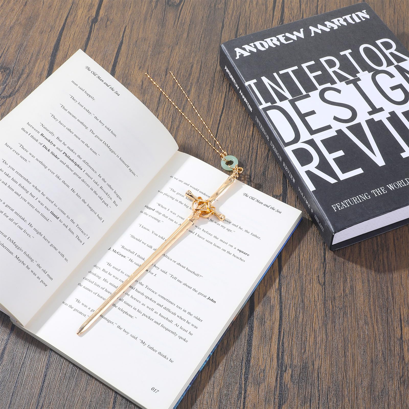 Segnalibro A Spada In Metallo - 2 Pezzi Stile Antico | Per Appassionati Di Libri E Collezionisti