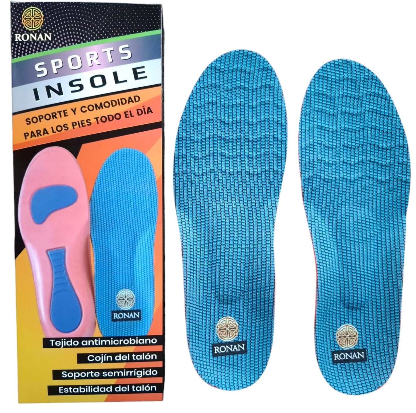 Plantilla fascitis plantar hombre mujer metatarsalgia 45-46 28.5 cm