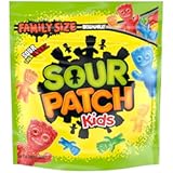 SOUR PATCH KIDS Soft & Chewy Sour Then Sweet Candy&comma; Family Size&comma; Bulk&comma; 1&period;8 lb