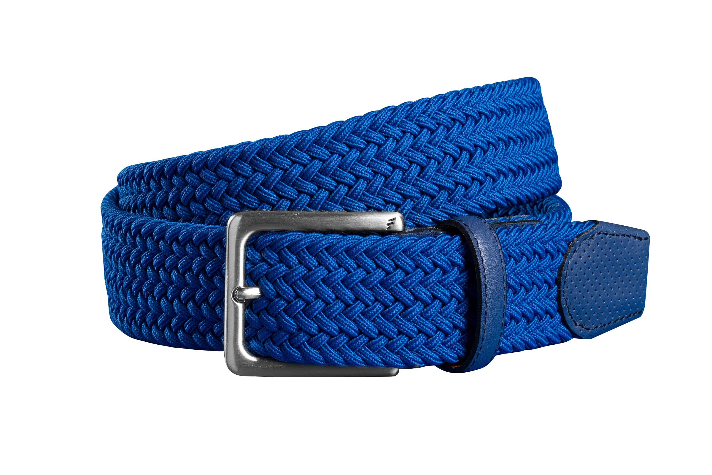 FENIX BIRDIE Stretchgürtel für Herren und Damen Größe S,M,L,XL Elastischer Gürtel Flechtgürtel 40mm breit designed in Deutschland Gürtel für Golf Sport und Alltag, Stoffgürtel