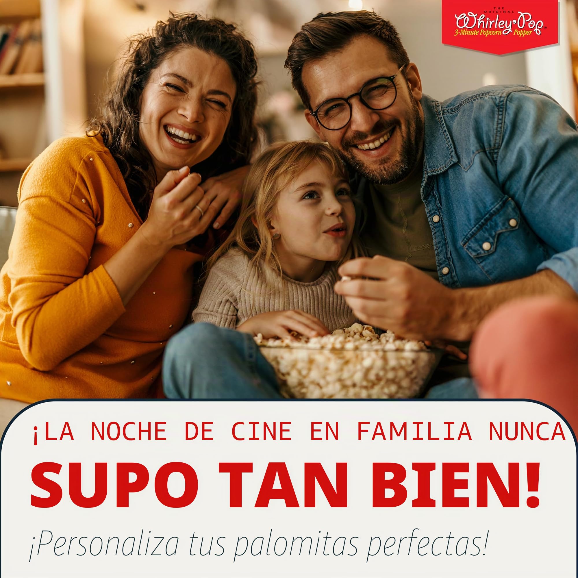 Whirley - Máquina de palomitas de maíz original - Máquina de palomitas de maíz de 6 cuartos de galón (rojo), máquina de palomitas de maíz de aluminio con engranajes de metal, máquina de palomitas de