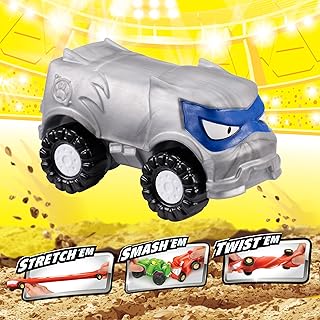 Heroes of Goo Jit Zu Goo Mobiles Powerhouse Pantaro. Stretch 'em! Smash 'em! Twist 'em! Fix Them and start again! Present for 4 year old girls, boys and Goo Jit Zu fans