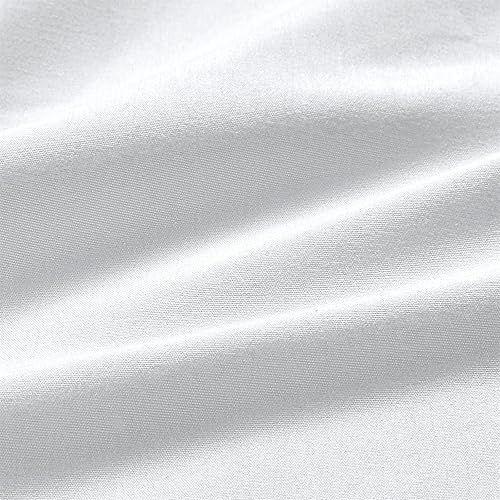 Miniatura 5 de Falda de cama King, con volantes antipolvo para cama de tamaño King, fácil ajuste con caída a medida de 15 pulgadas, falda de cama elástica