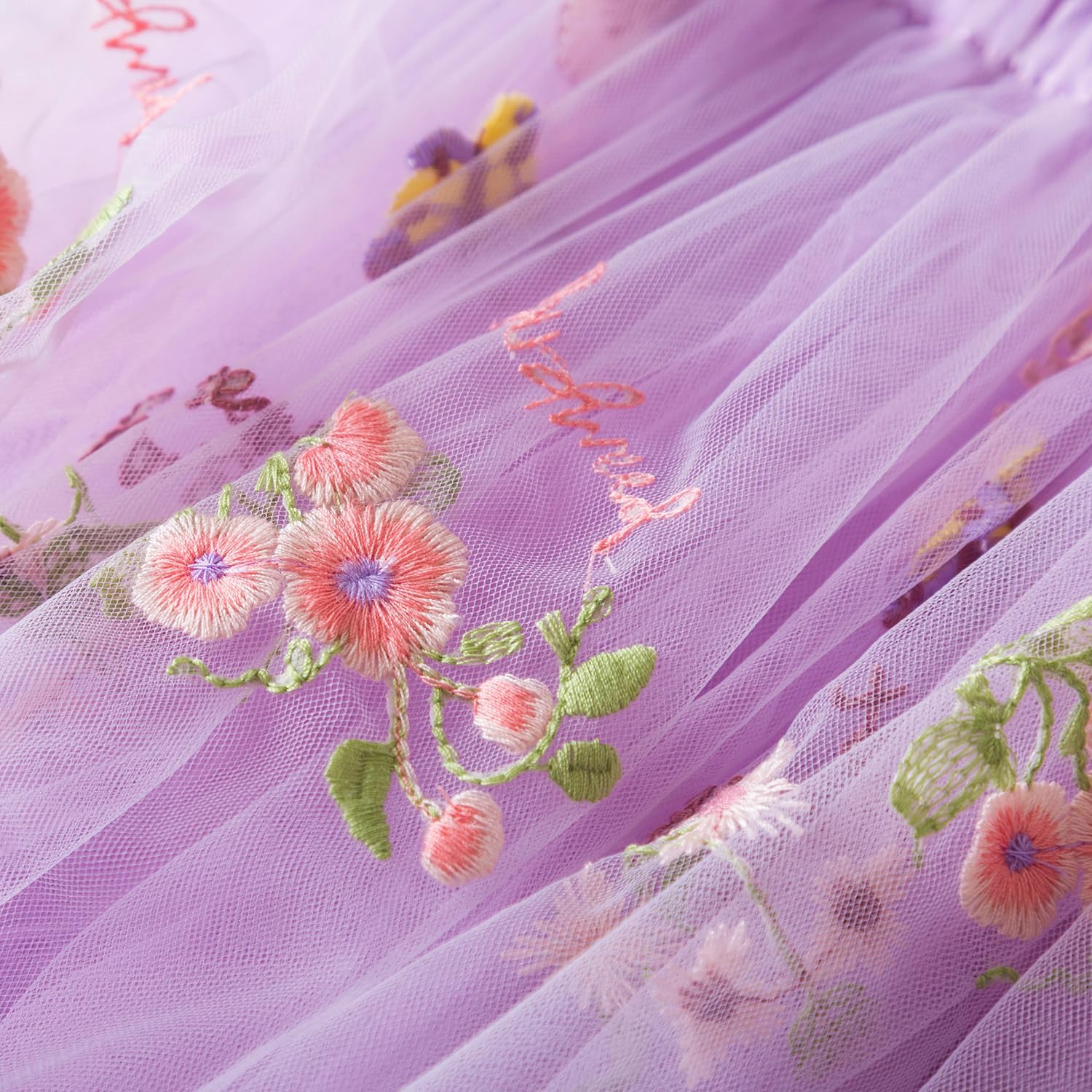 DivingBirds Baby Mädchen Kleid Kleinkind Schmetterling Tüll Kleid Ärmelloses Sommer Hochzeit Geburtstag Festliche Party Blumen Kleider für Mädchen 6 Monate-5 Jahre