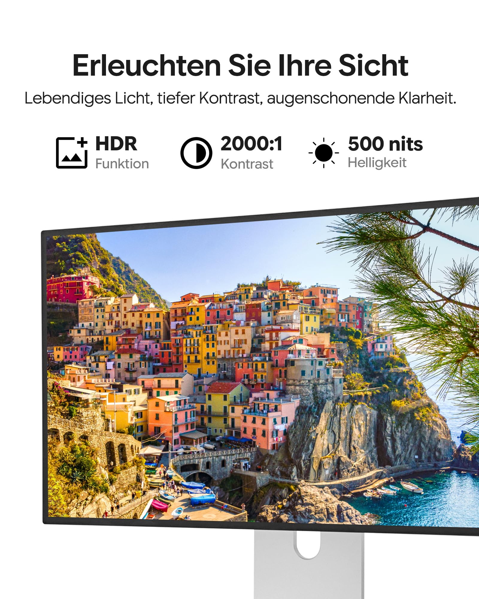 G32P 31,5 Zoll 6K Monitor 6144 x 3456 Höhenverstellbarer Ständer | 2000:1 Kontrast 500 cd/m², 99% DCI-P3 USB-C 100W 80Gbps, ATW AR-entspiegelt, für Designer Videobearbeitung CAD