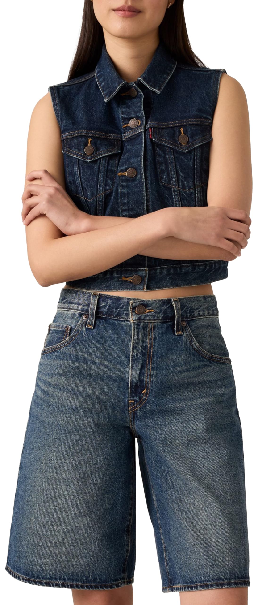 Levi'S Baggy Dad Jorts Pantalones Cortos Mujer