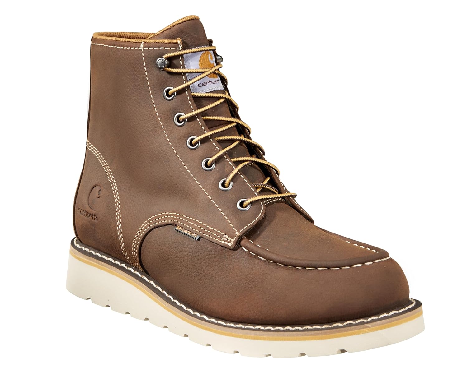 Carhartt Men's CMW6175 6-Inch Waterproof Tan Wedge Soft Toe Work Boot - Review, Price and Buying Guide
