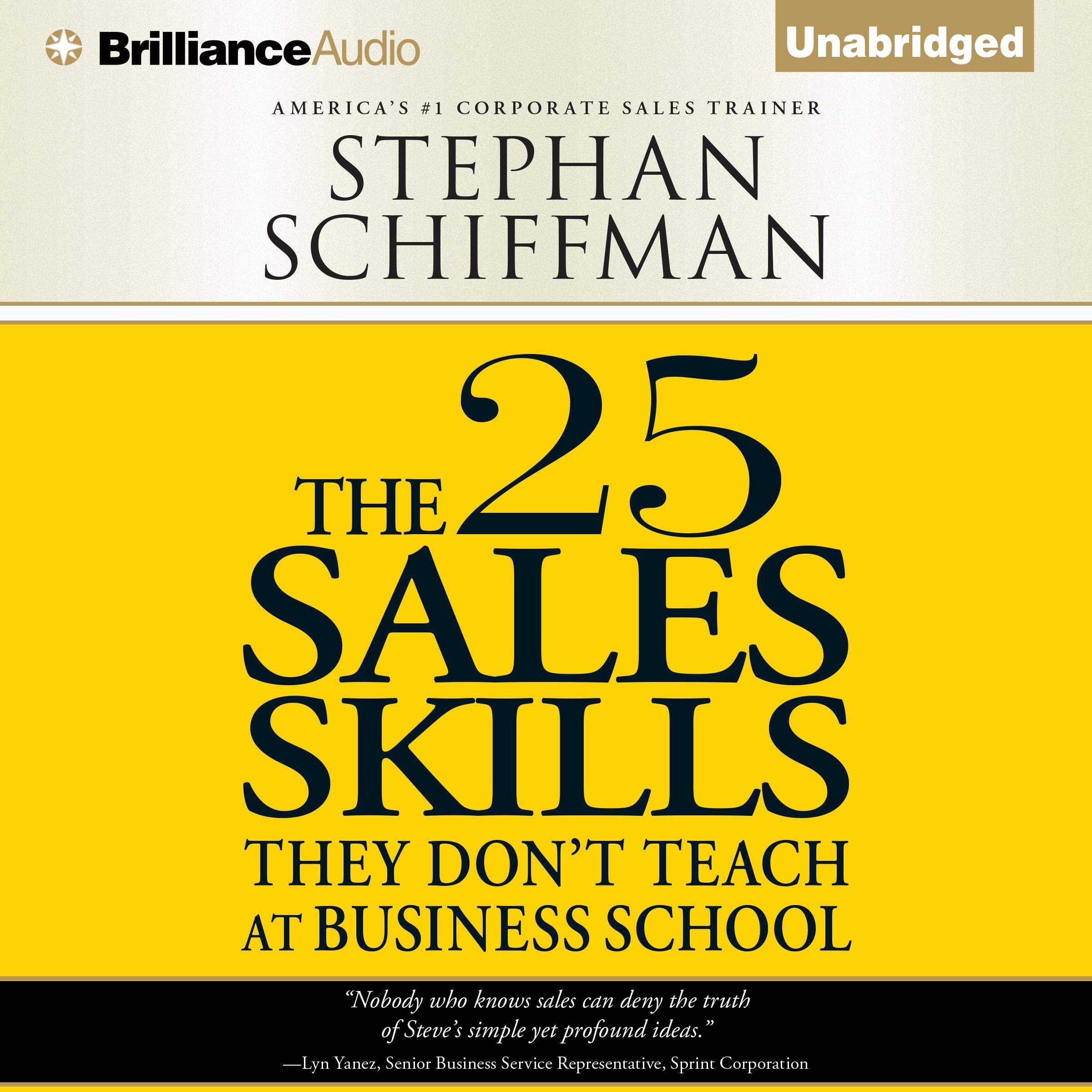 Cover art for The 25 Sales Skills