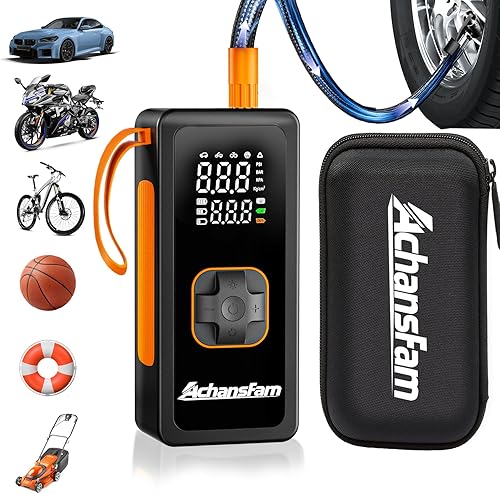 Inflador de neumáticos P9, compresor de aire portátil, bomba de aire inalámbrica de 150 PSI para neumáticos de automóvil, bomba de neumáticos de