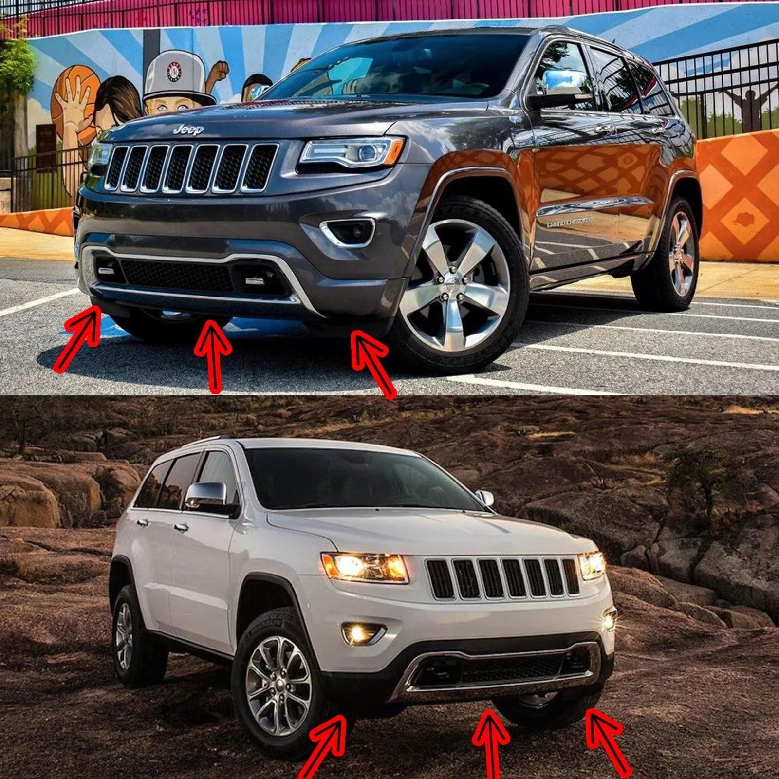 Front lip Prototipo NZ en color negro gloss para Grand Cherokee SRT8 🔥 Citas disponibles Front lip Prototipo NZ en color negro gloss para Grand Cherokee SRT8 🔥 Citas disponibles