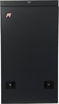 6U Wall Mount Rack Network Cabinet Enclosure - Vertical Server Equipment, Durable Mini Design, Efficient Cooling, Secure Lock, Easy Installation, Steel Construction