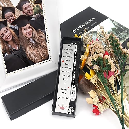 Miniatura 7 de GraduationMall Regalos de graduación para ella, él, clase de 2023, marcadores de graduación para mujeres, escuela secundaria, universidad,