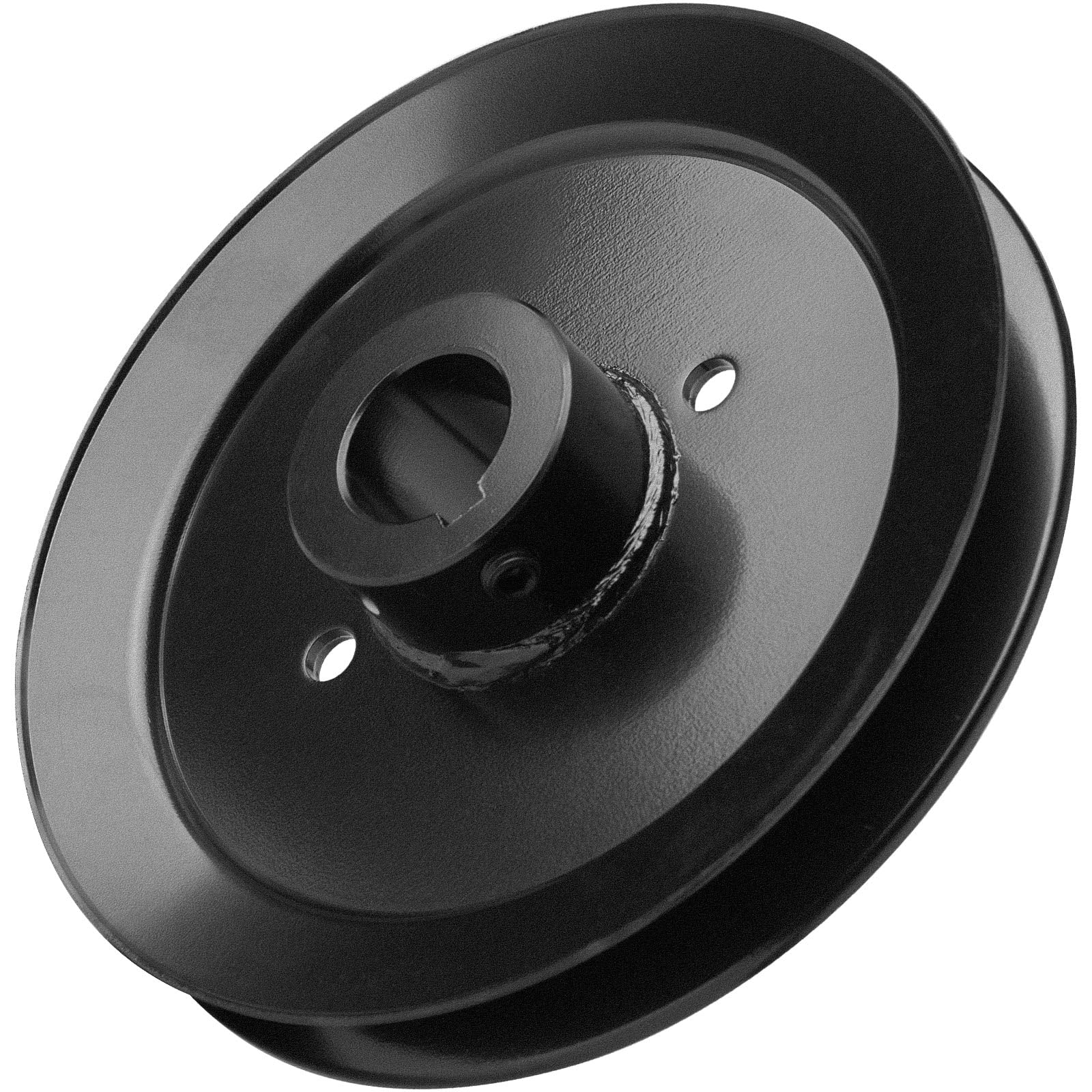 Polea tensora Plana 033-6004-00 Compatible con Bad-Boy ZT Pup Outlaw Diesels Outlaw Extreme Lightning Maverick Apto para Cubiertas de 60 Pulgadas, polea de Mesa de husillo de cortacésped de