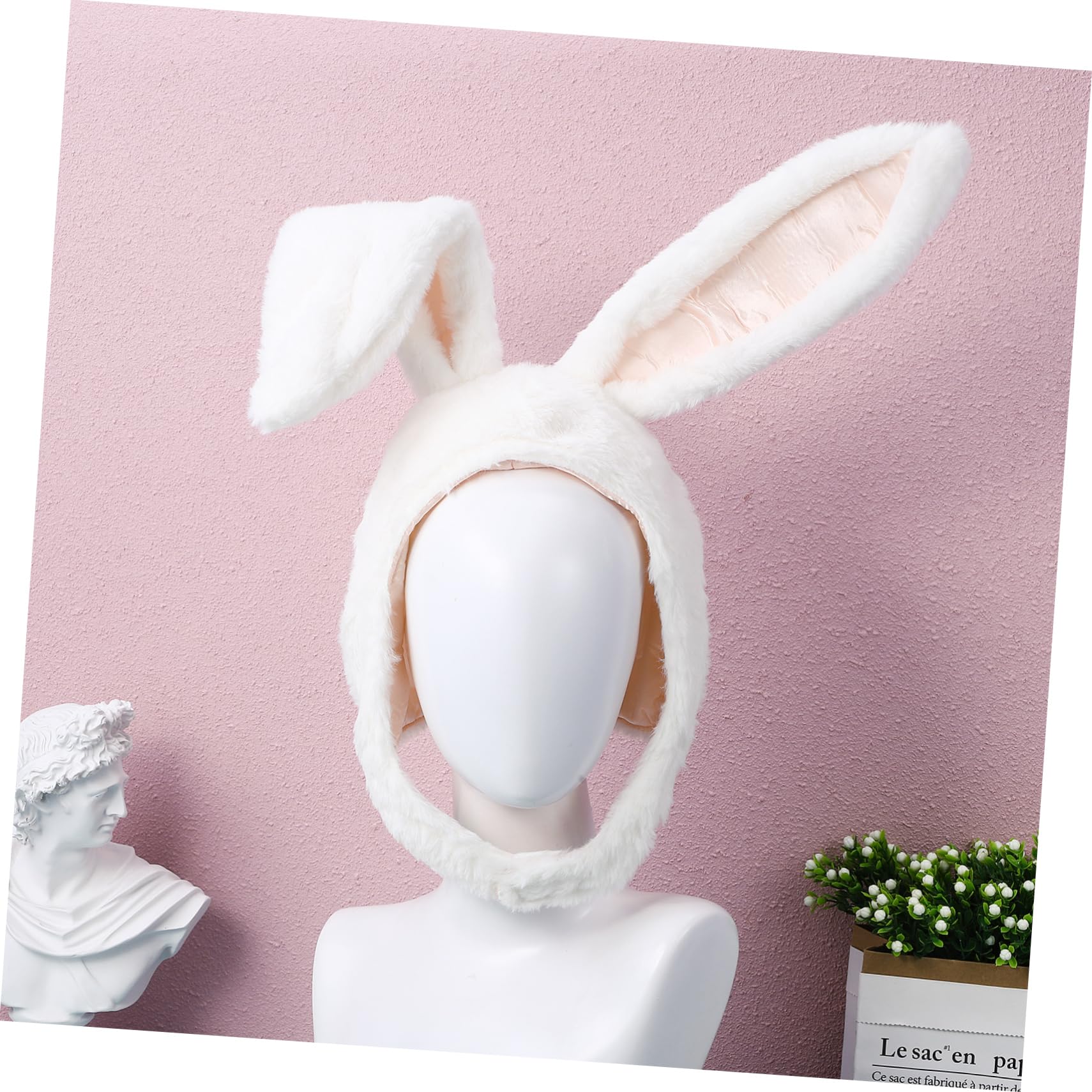 UPKOCH 3 Gorros De Peluche Con Orejas Móviles Para Mujeres Niñas Niños Y Niñas.