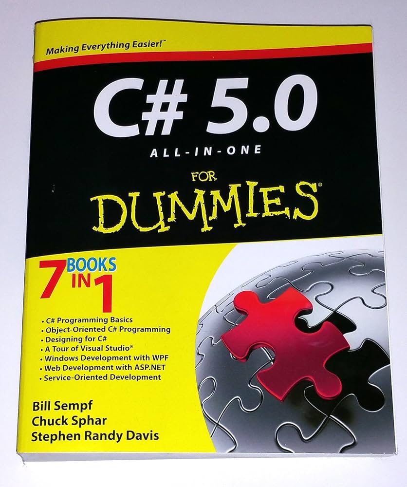 C# programming for dummies Clearance
