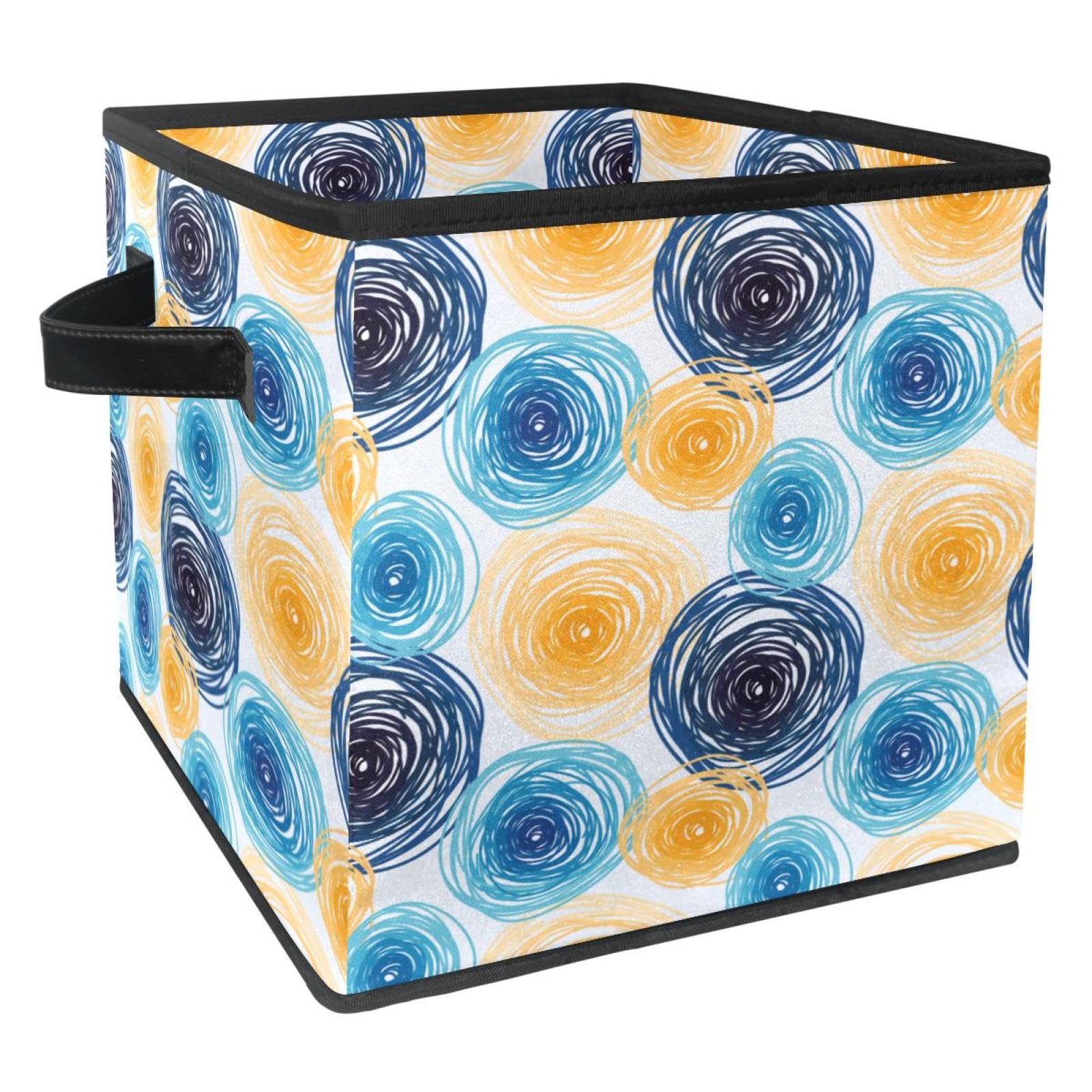 Boîte de rangement pliable en tissu pour livre vêtement et organisation maison