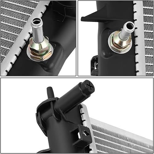 Miniatura 10 de DNA Motoring OEM-RA-13091 - Radiador de refrigeración de núcleo de aluminio estilo OE compatible con Subaru WRX 12-14  08-14 Impreza MT, 27-116