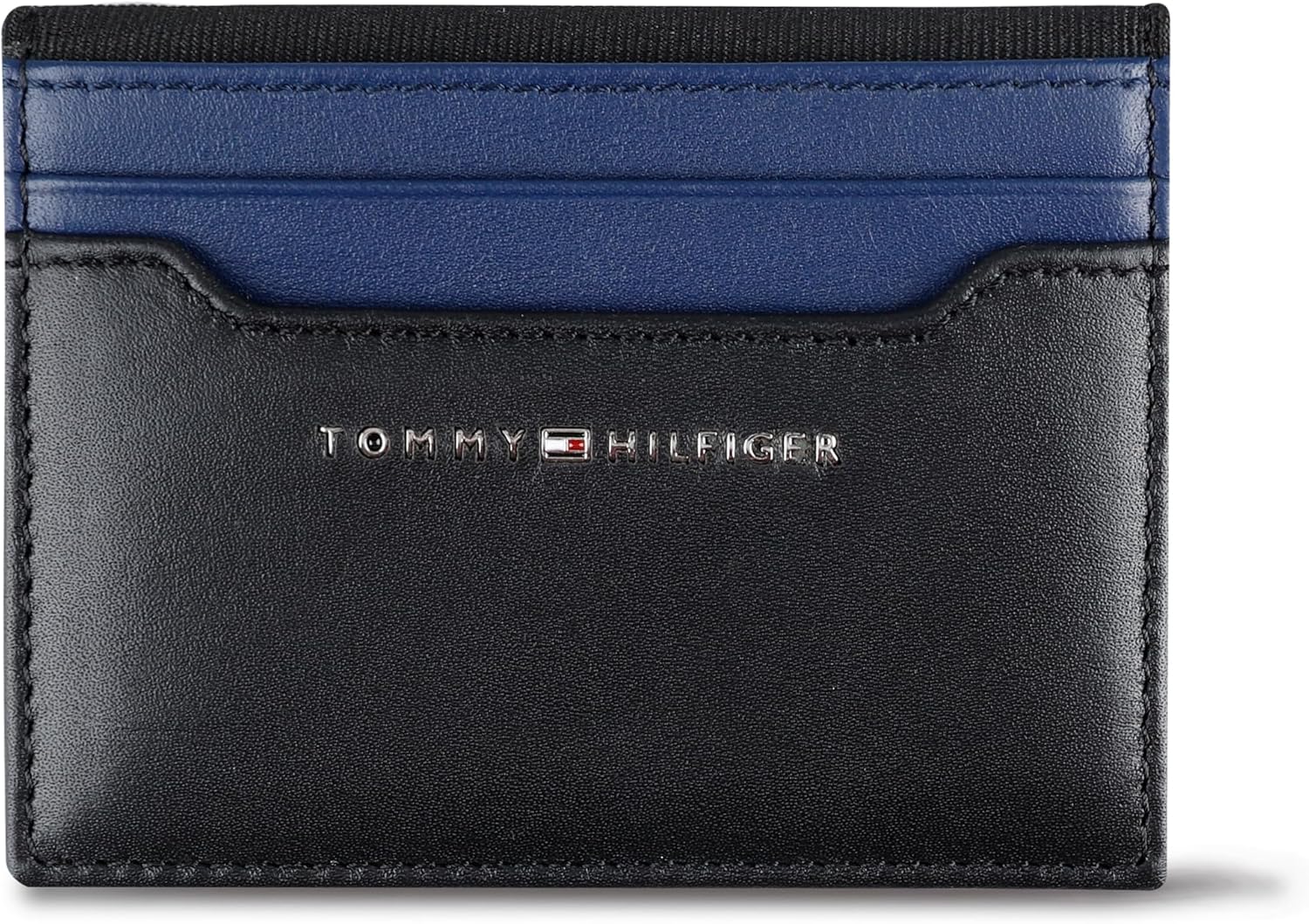 Tommy Hilfiger Men's RFID Compact Reversible Front Pocket Wallet