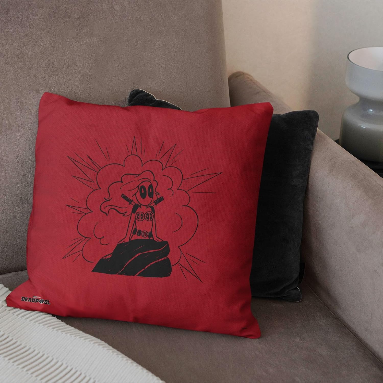 Northwest Deadpool Throw Pillow, 18" x 18", Whole New World