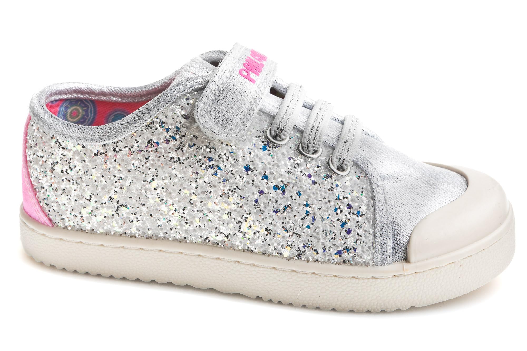 Pablosky Goma 984450 Sneaker, Silber, 34 EU Weit