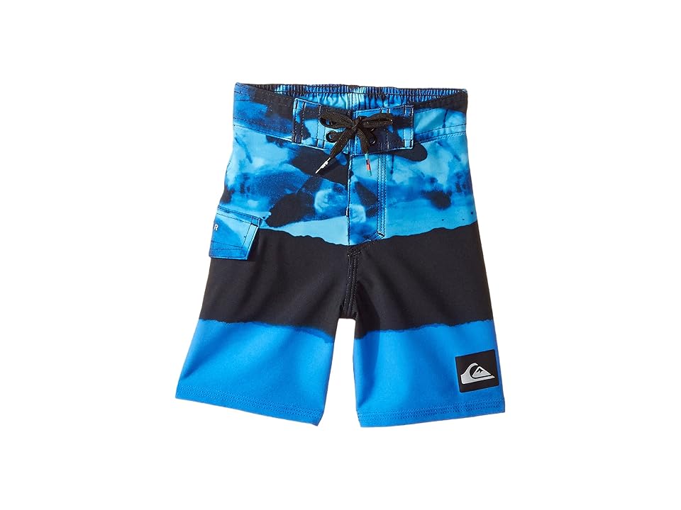 

Quiksilver Kids Blocked Resin Camo Boardshorts (Toddler/Little Kid) (Turkish Sea) Boy's Swimwear