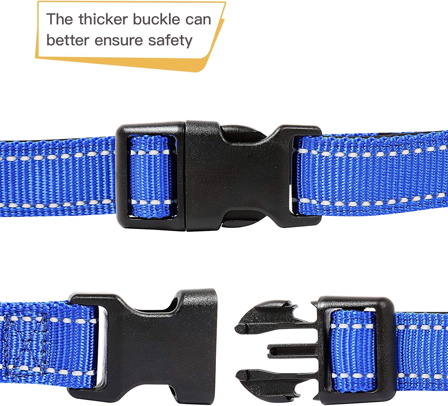 HEELE Dog Collar, Reflective Dog Collar - Image 5