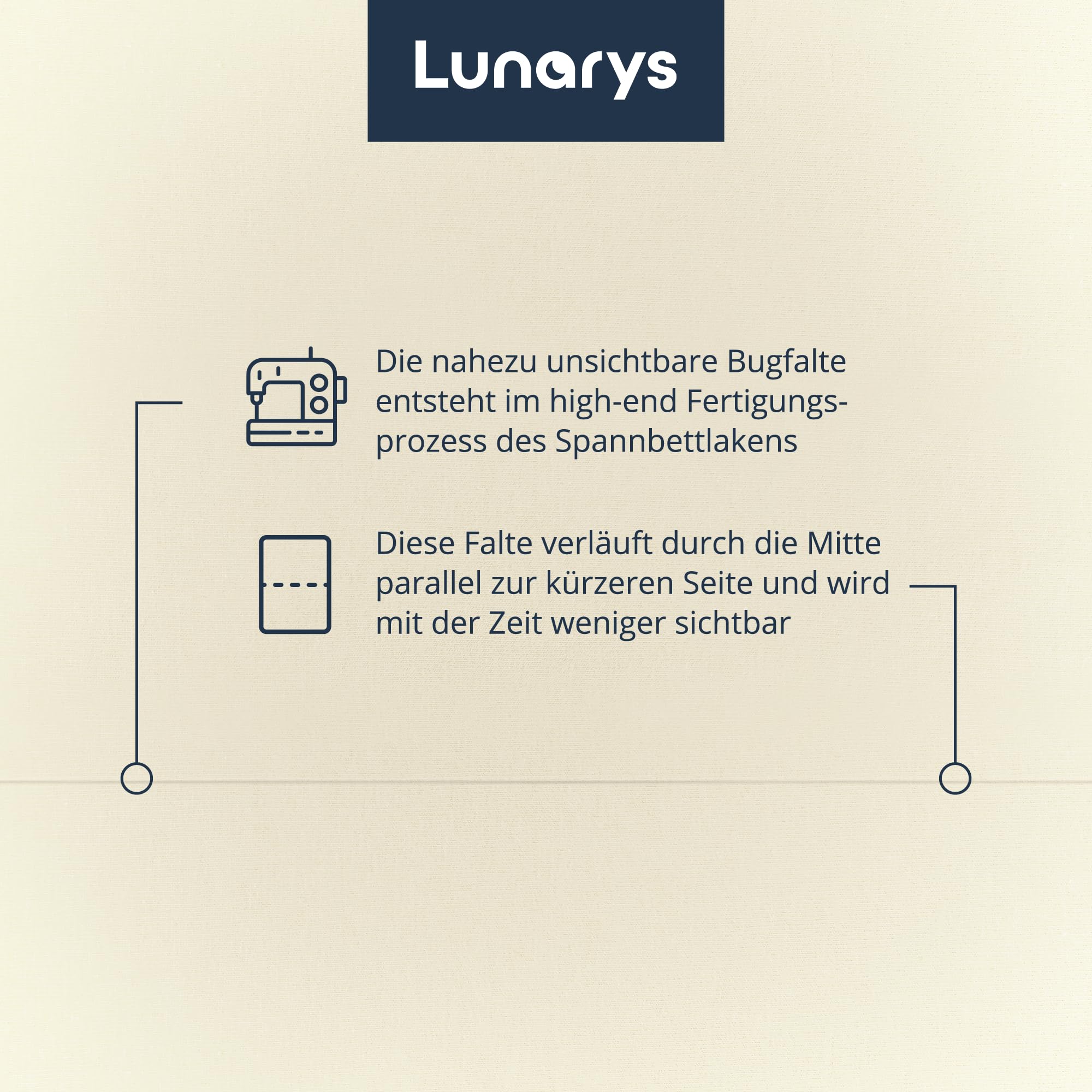 SleepRoyal Luxus Spannbettlaken 180x200cm - Creme - 250 g/m² Premium Bettlaken - 40 cm Steghöhe - für hohe Matratzen, Boxspringbett & Matratze + Topper & Wasserbett - Stretch Jersey