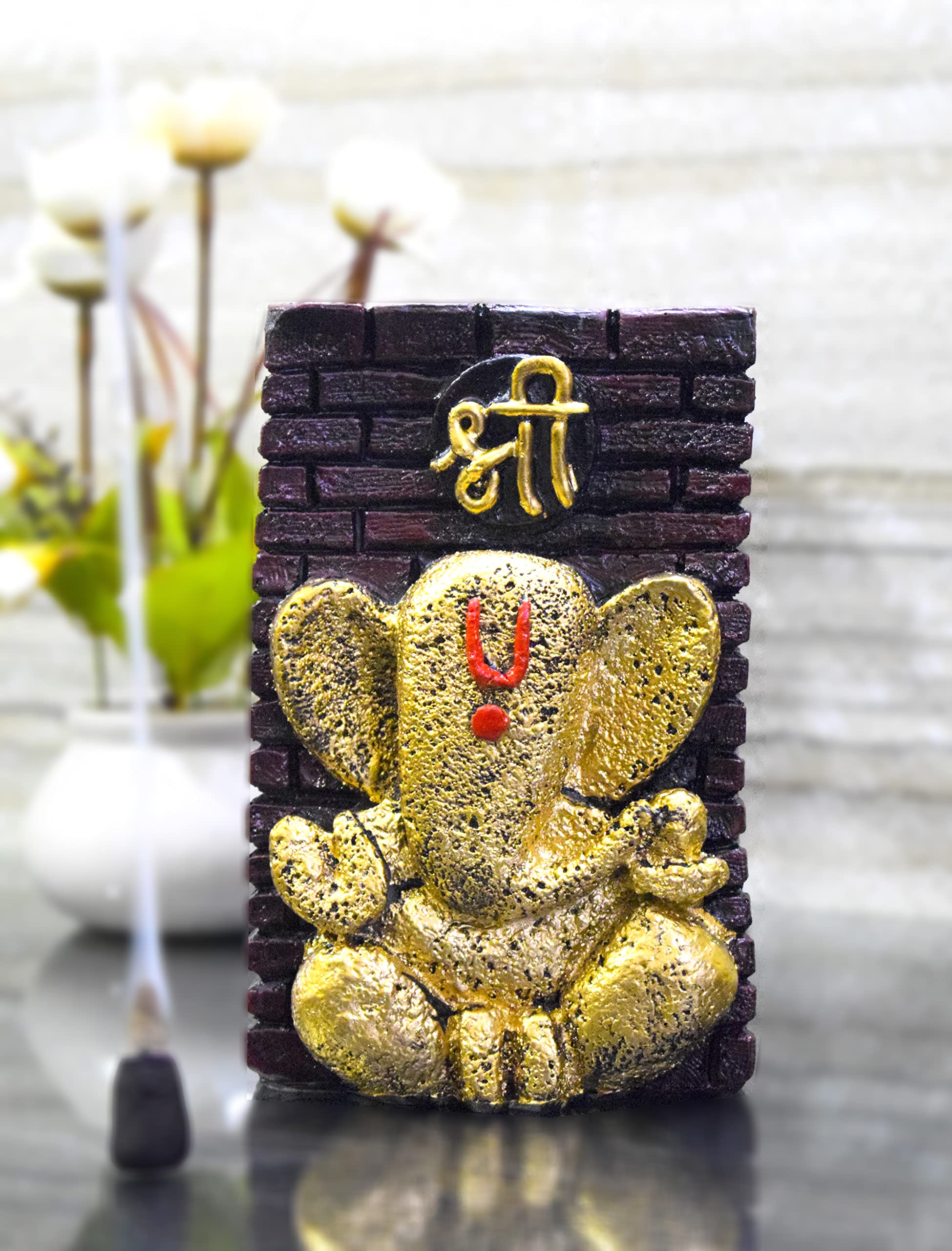 Buy VIVARS Lord Ganesha Ji for Pooja Room Home Décor Ganesh Ji Statue
