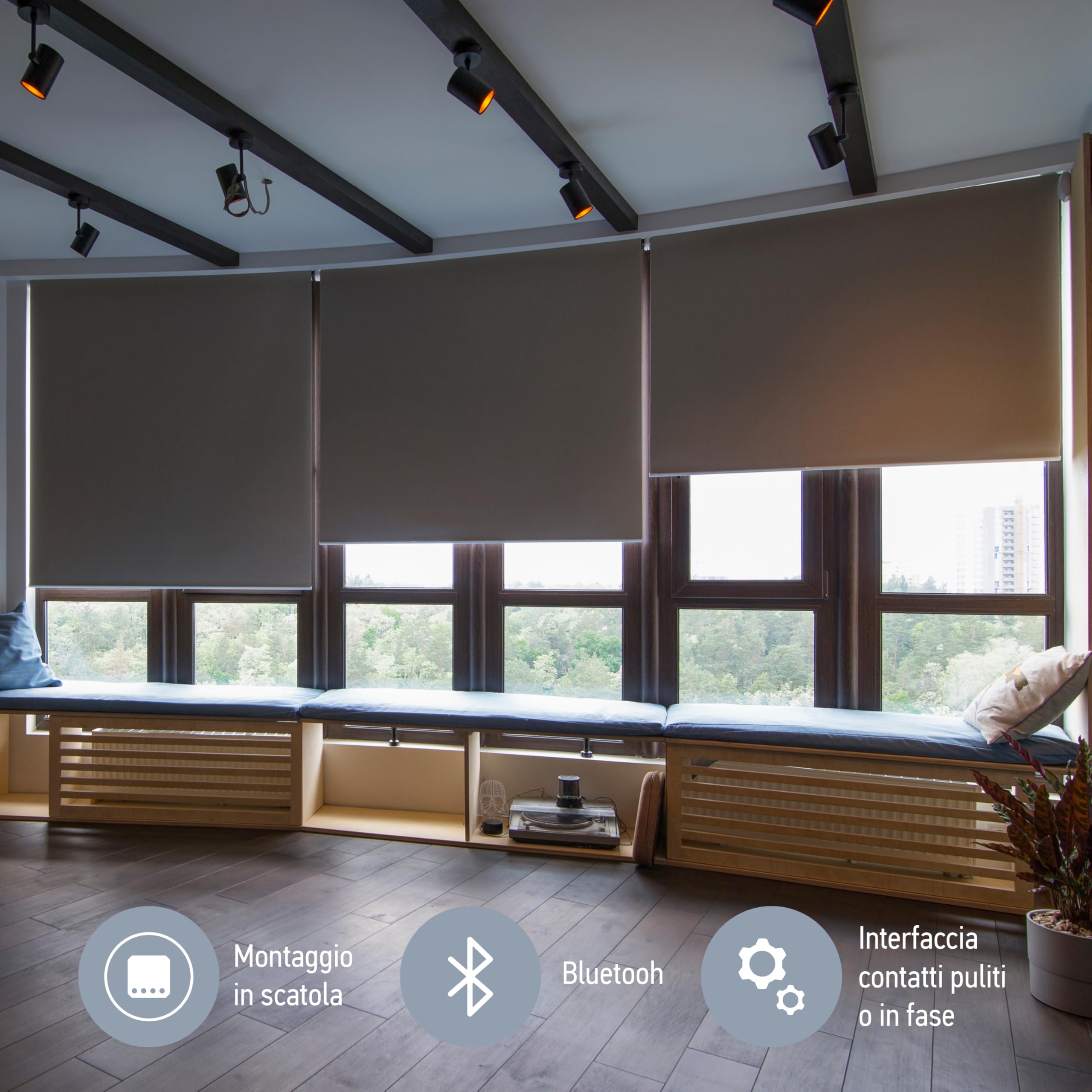 Finder Interfaccia Input YESLY 1YP28230B000. Per trasformare qualsiasi pulsante o interruttore di casa in un comando wireless per il tuo sistema YESLY