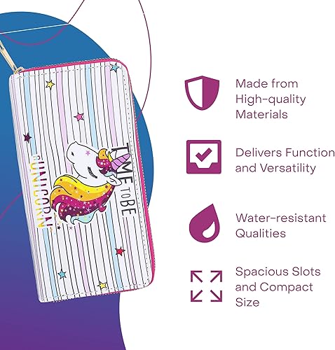 Miniatura 5 de Rave Envy Billetera para niñas, billetera para niñas, billetera para niños, lindas carteras de moda para mujer, carteras pequeñas de moda para mujer