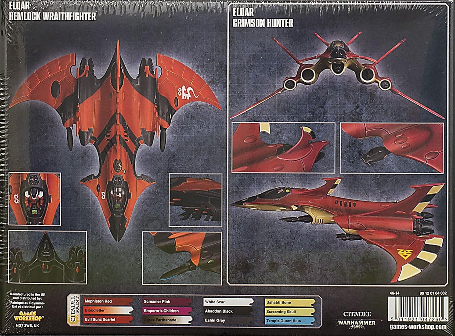 Games Workshop Warhammer 40k - CraftWorld Hemlock Wraithfighter