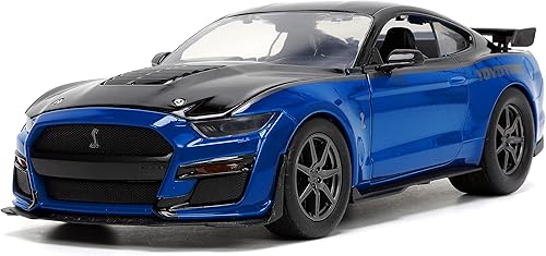 Jada Toys Big Time Muscle 124 2020 Ford Mustang Shelby GT500 azulnegro