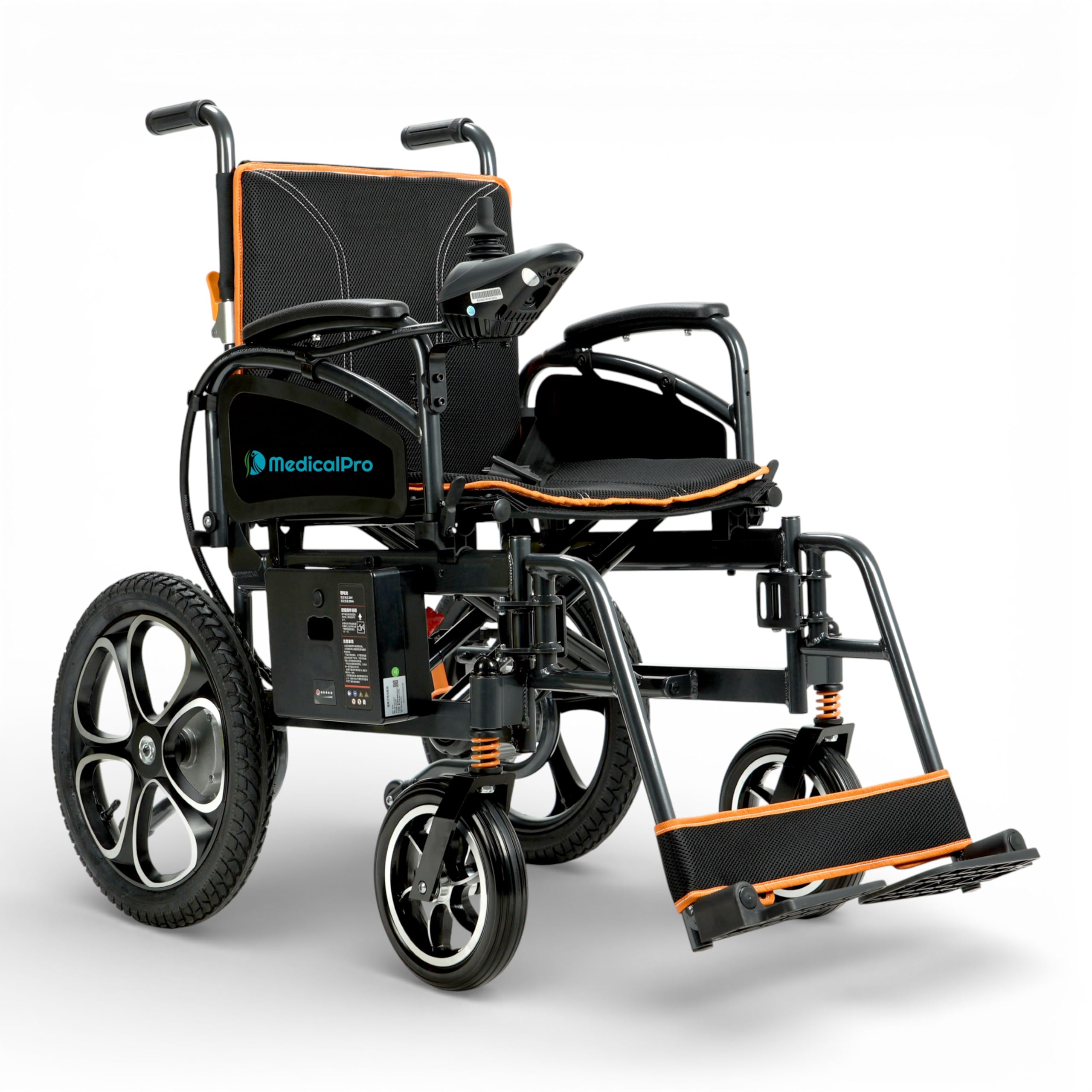 Silla de Ruedas Eléctrica MedicalPro S300 Plegable de Aluminio