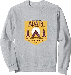 Adair Mississippi Camping Souvenir Adair Sweatshirt