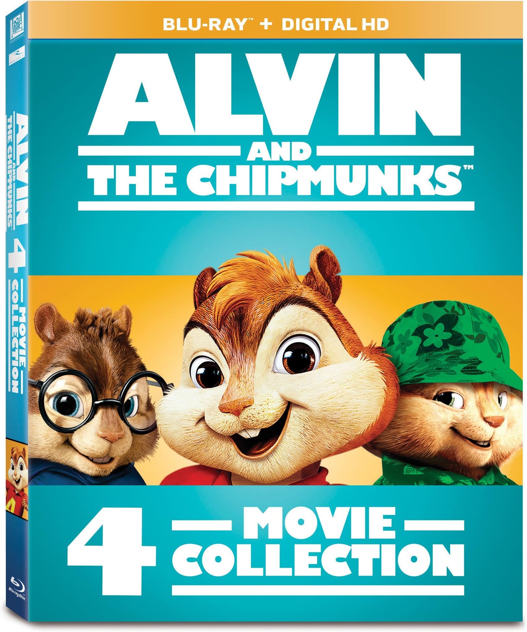 Alvin & The Chipmunks: The Squeakquel/Alvin And The Chipmunks/Alvin And The Chipmunks: Chipwrecked/Alvin And The Chipmunks: The Road Chip