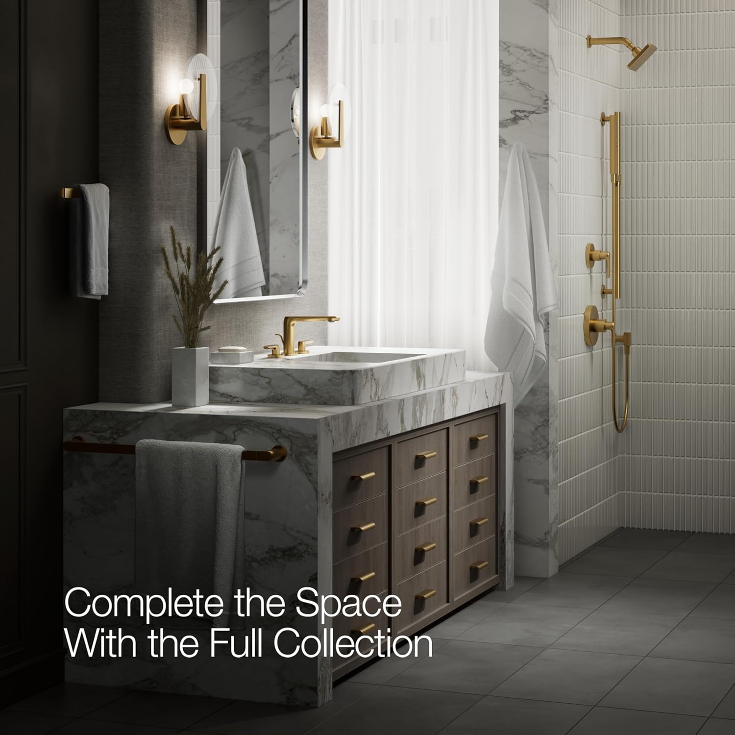 Kohler Hint Three-Light Sconce