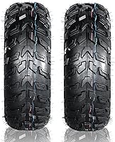 Vista 3 de Juego de 2 neumáticos de lodo ATV 22x7-11 22X7X11 6PR 0.787 in Deep Tread Fit para Honda Recon 250 Suzuki Ozark 250 (1 par)