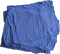 Vista 1 de Hi-Tech Toallas de algodón azul – Paquete a granel de 10 libras caja para limpieza de ventanas, toallas de algodón Huck para uso en tienda