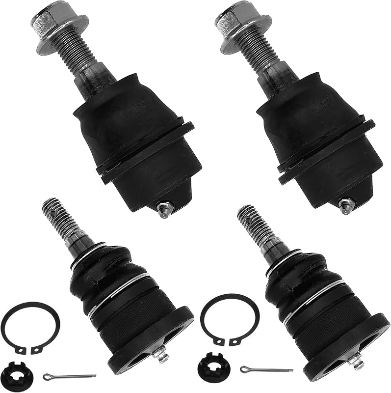 Kit de 4 juntas esféricas dianteiras superiores e inferiores Suspension Dudes para Escalade, Avalanche, Silverado, Suburban, Tahoe, Sierra e Yukon – SDK6540 SDK6541