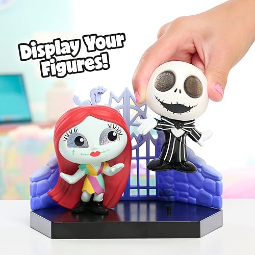 Miniatura 6 de DOORABLES Disney Grand Entrance Figuras coleccionables de 3 pulgadas, Jack Skellington y Sally, juguetes para niños a partir de 5 años, exclusivo de