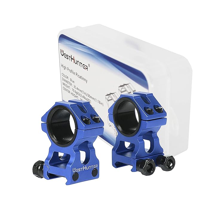 Buy WestHunter Optics Industrial Grade Picatinny/Dovetail Scope Rings