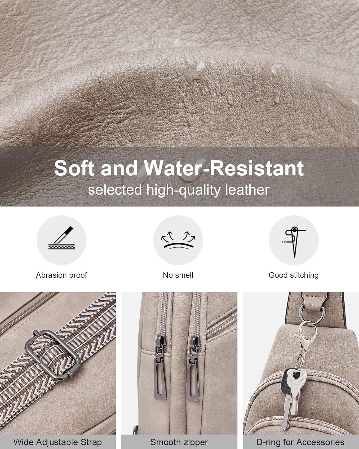 7L Sling Bag Crossbody Bags for Women Fanny Packs Purses Cross Body Bag for Woman Small backpack Travel Shoulder Bag handbags