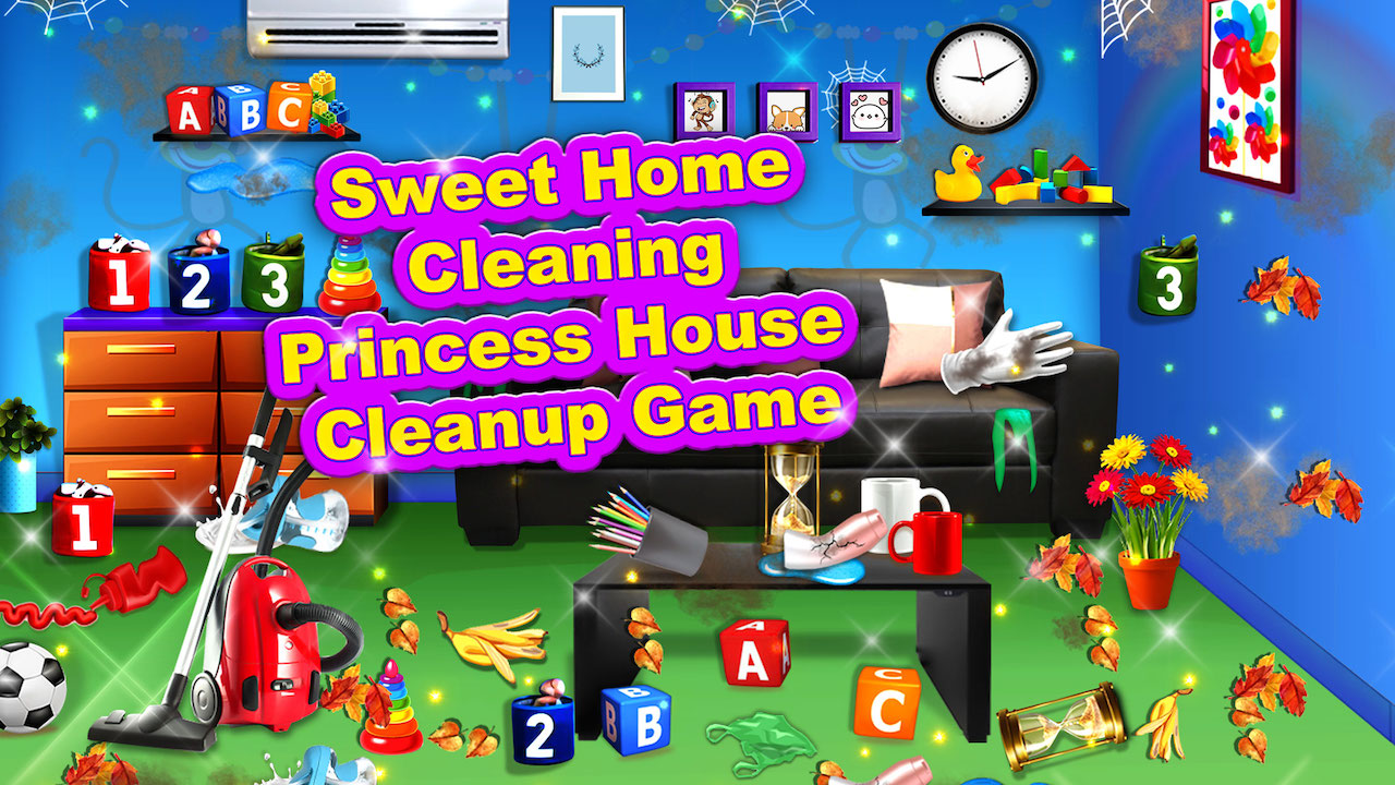 Sweet Home Cleaning Princess House Cleanup Game App on Amazon Appstore