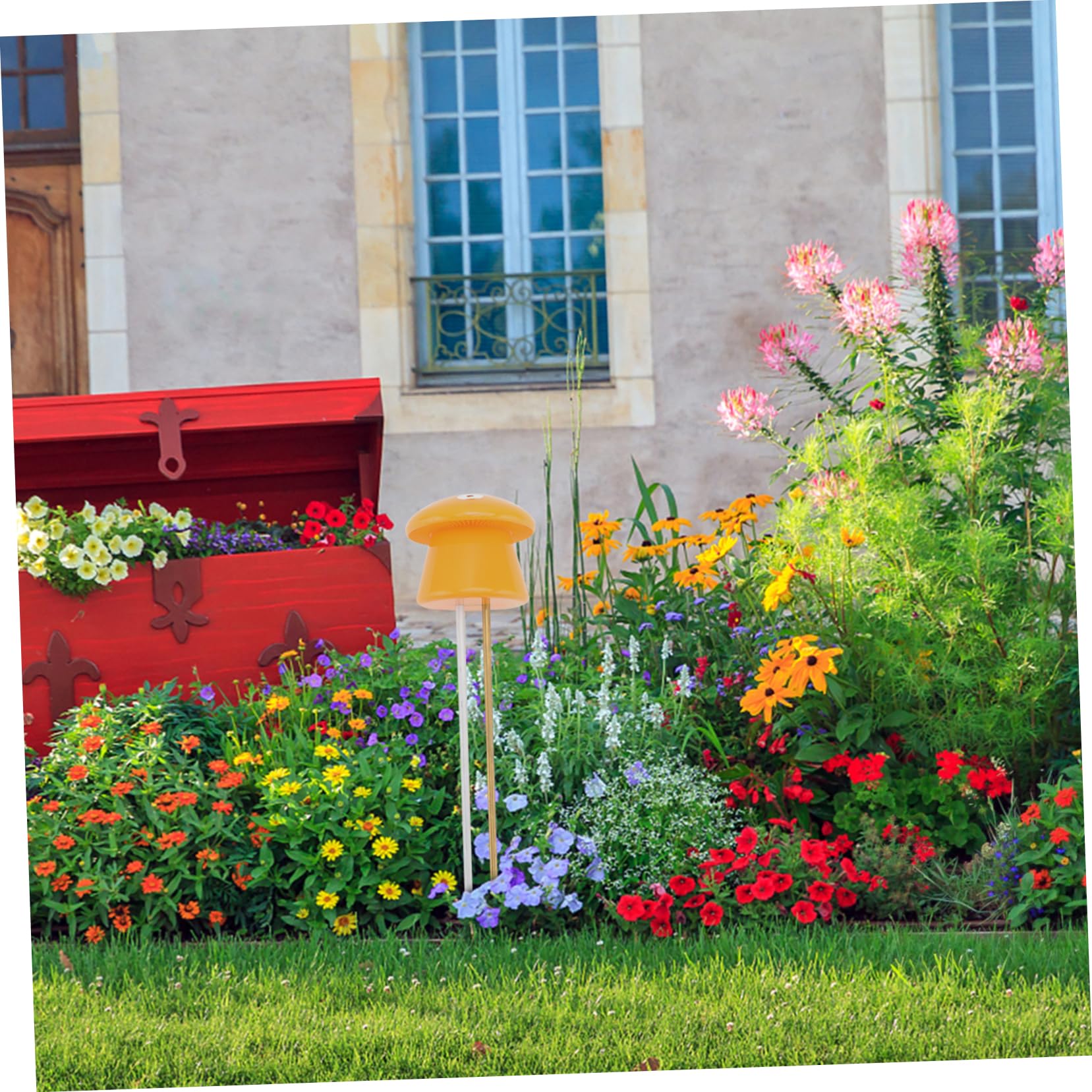 ibasenice 2 Stck. Bodentester Bodenfeuchtigkeitsmesser Anlage Boden Meter Pflanzentester Boden Ph-Tester Gartenerde Tester Werkzeug Zur Bodenuntersuchung Bodenfeuchte Tester Orange Plastik