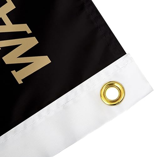 Miniatura 4 de Desert Cactus Bandera de la Universidad de Washington U of W UW Huskies Husky Banderas Banners 100% poliéster para interiores y exteriores 3 x 5