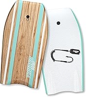 THURSO SURF Quill 42" Bodyboard: Lightweight EPS Core, IXPE Deck, HDPE Slick, Coiled Leash for Stable Glide